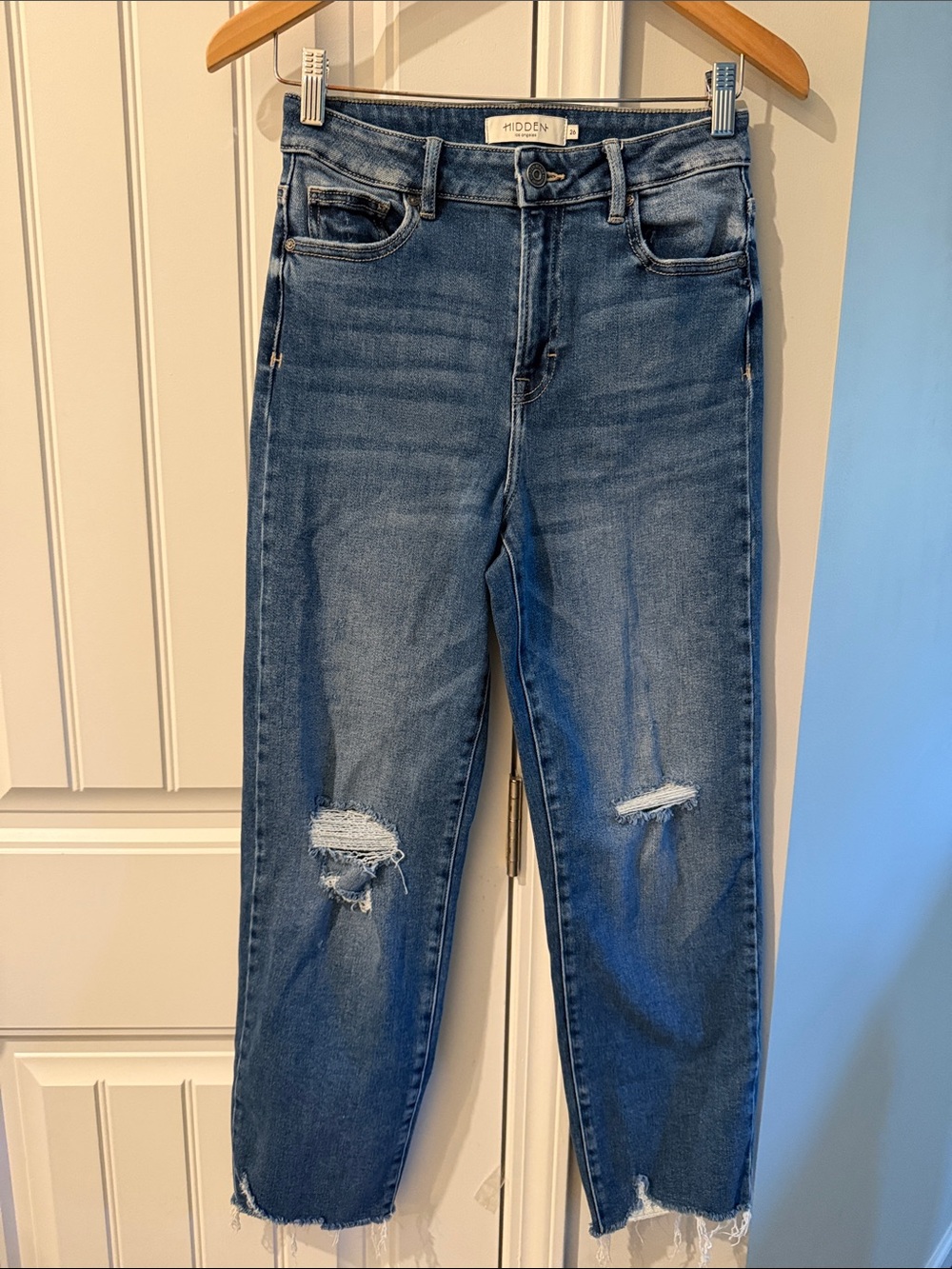 Hidden LA Jeans high rise straight size 26